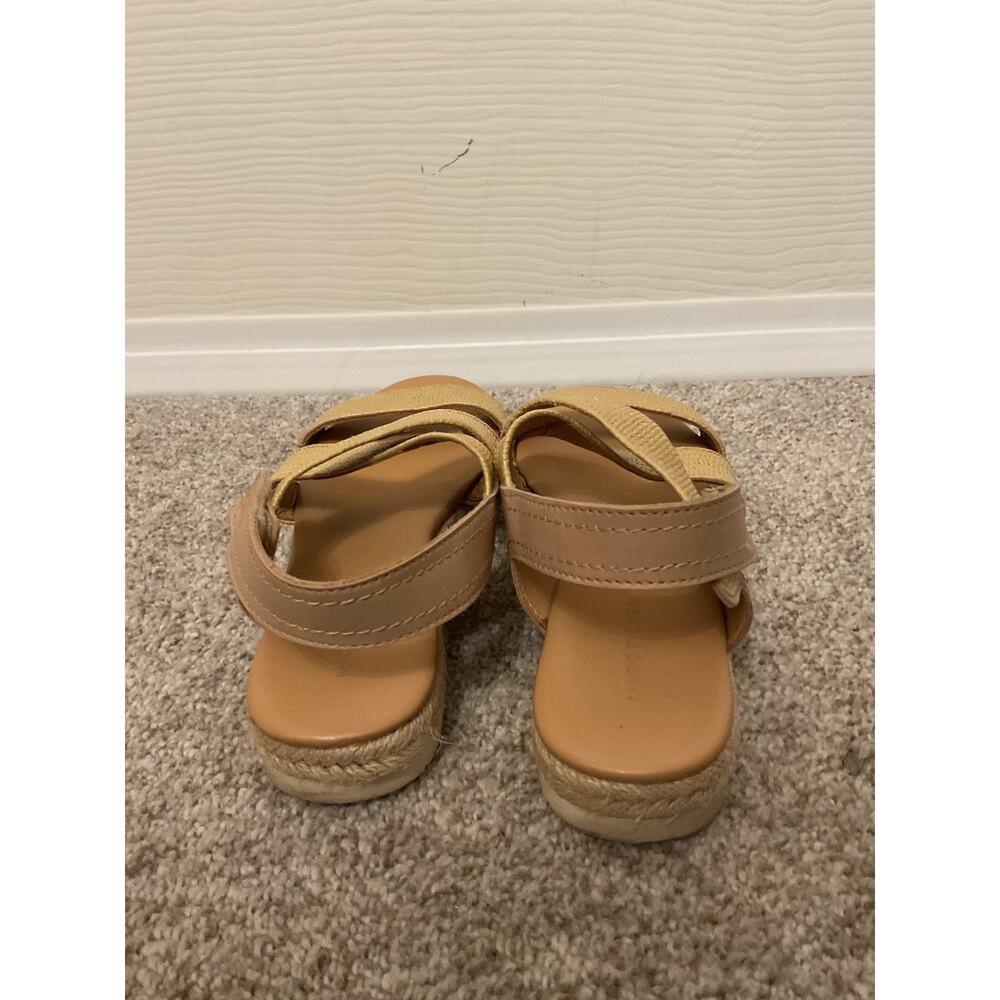 Marc Fisher Nalan Trail Sandals | Natural Raffia Crisscross Comfort Sandals,sz 8 - Picture 6 of 8